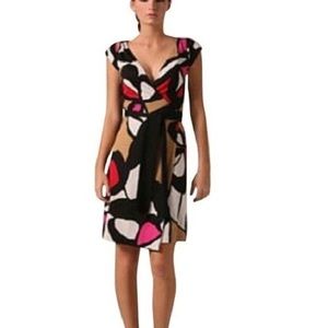 Diane Von Furstenberg “Abri” Silk Wrap Dress 6